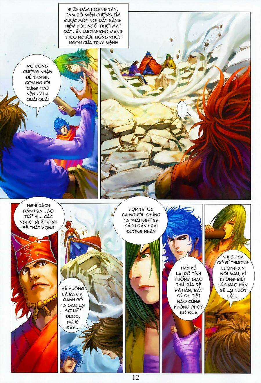 Tứ Đại Danh Bổ Chapter 348 trang 11