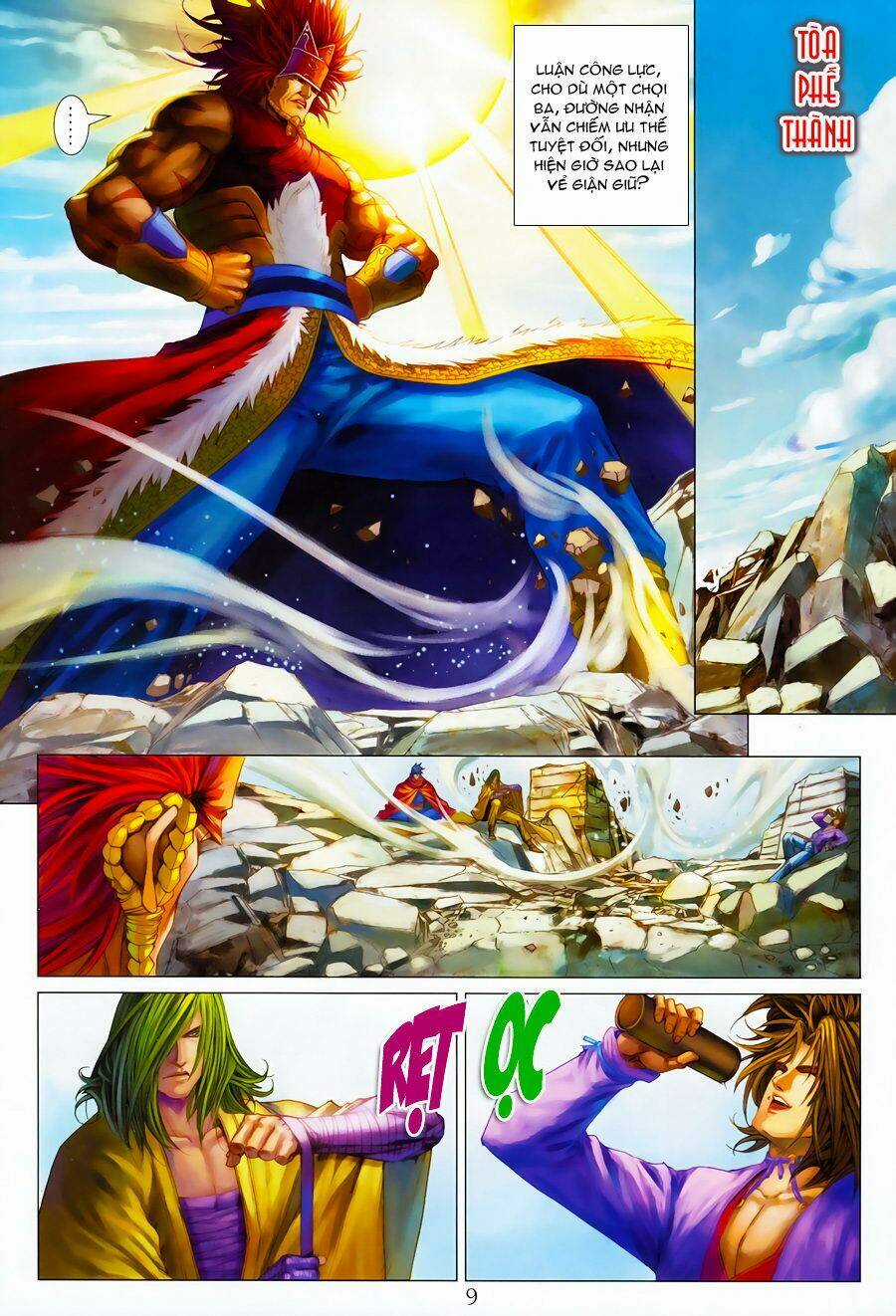 Tứ Đại Danh Bổ Chapter 348 trang 8