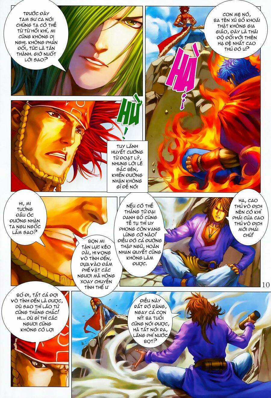 Tứ Đại Danh Bổ Chapter 348 trang 9
