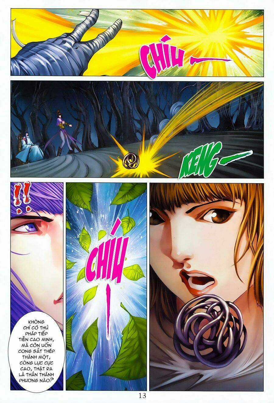 Tứ Đại Danh Bổ Chapter 349 trang 12