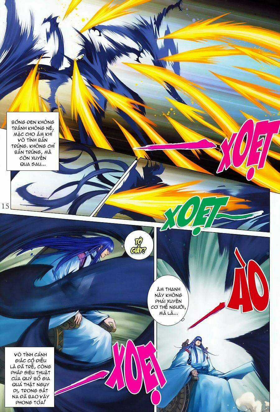 Tứ Đại Danh Bổ Chapter 349 trang 14