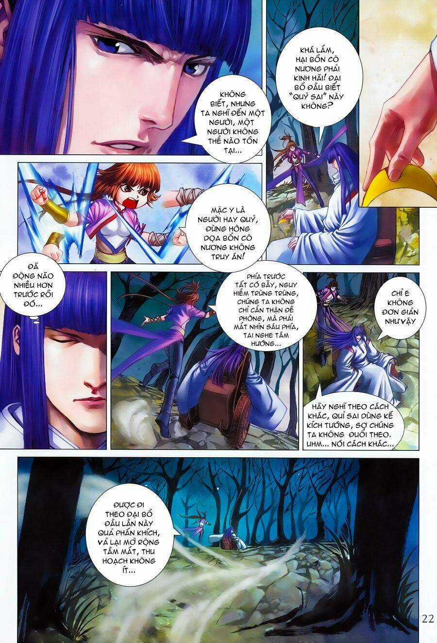 Tứ Đại Danh Bổ Chapter 349 trang 20