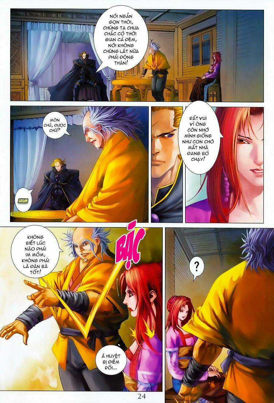 Tứ Đại Danh Bổ Chapter 349 trang 22
