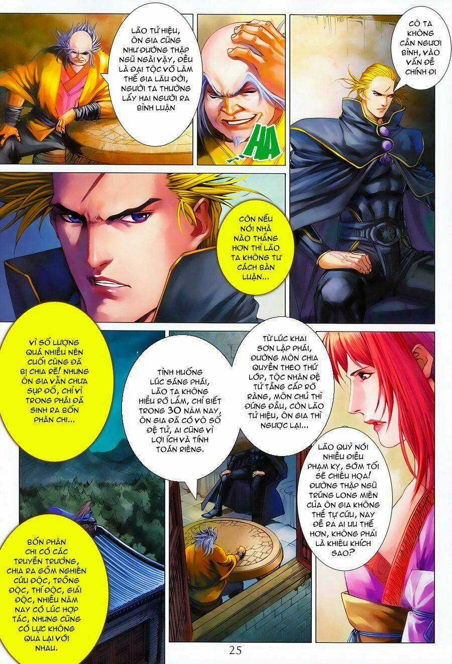 Tứ Đại Danh Bổ Chapter 349 trang 23