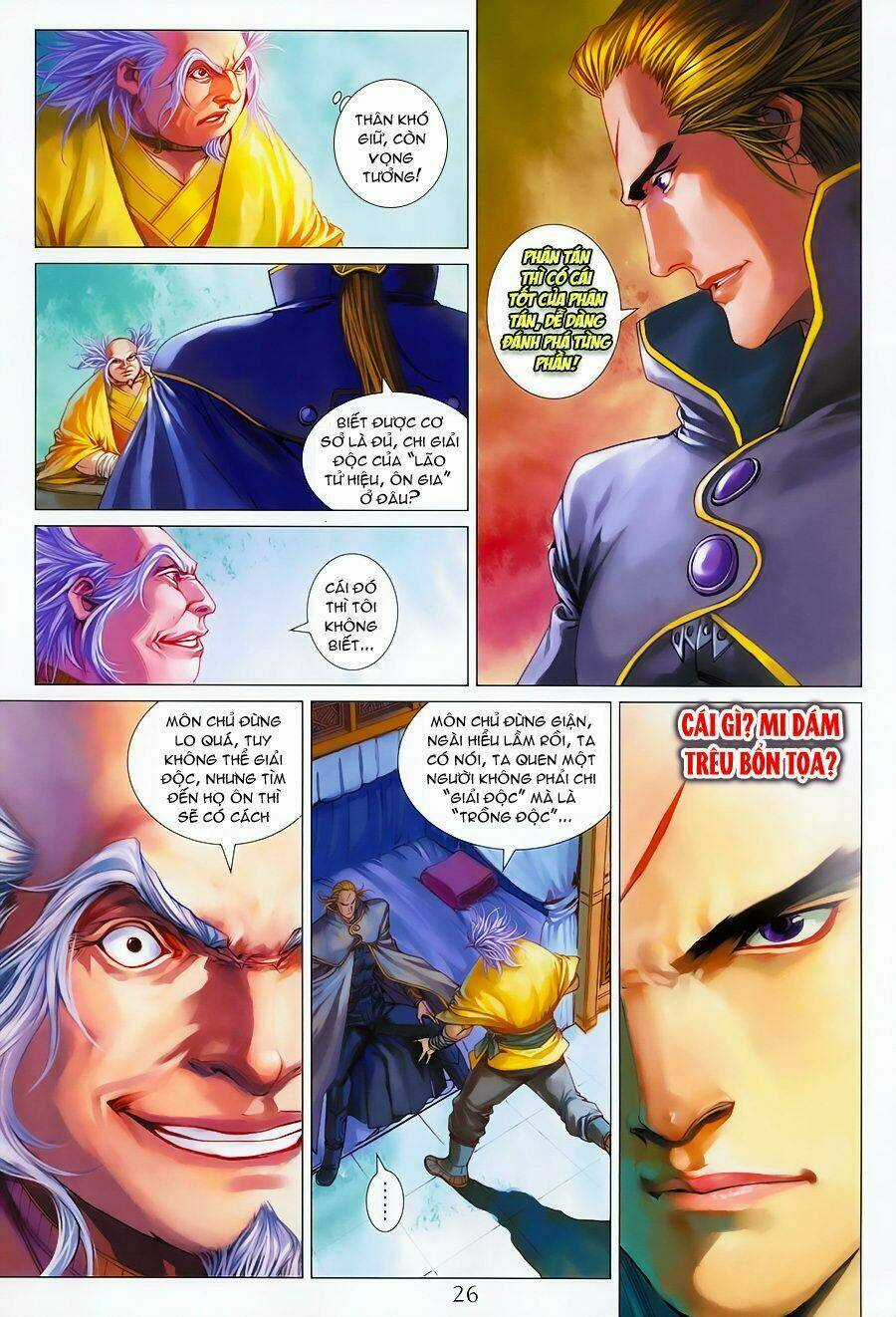 Tứ Đại Danh Bổ Chapter 349 trang 24
