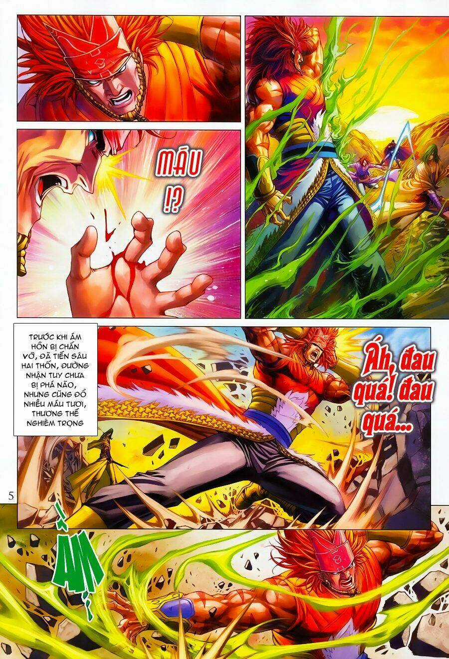 Tứ Đại Danh Bổ Chapter 349 trang 4