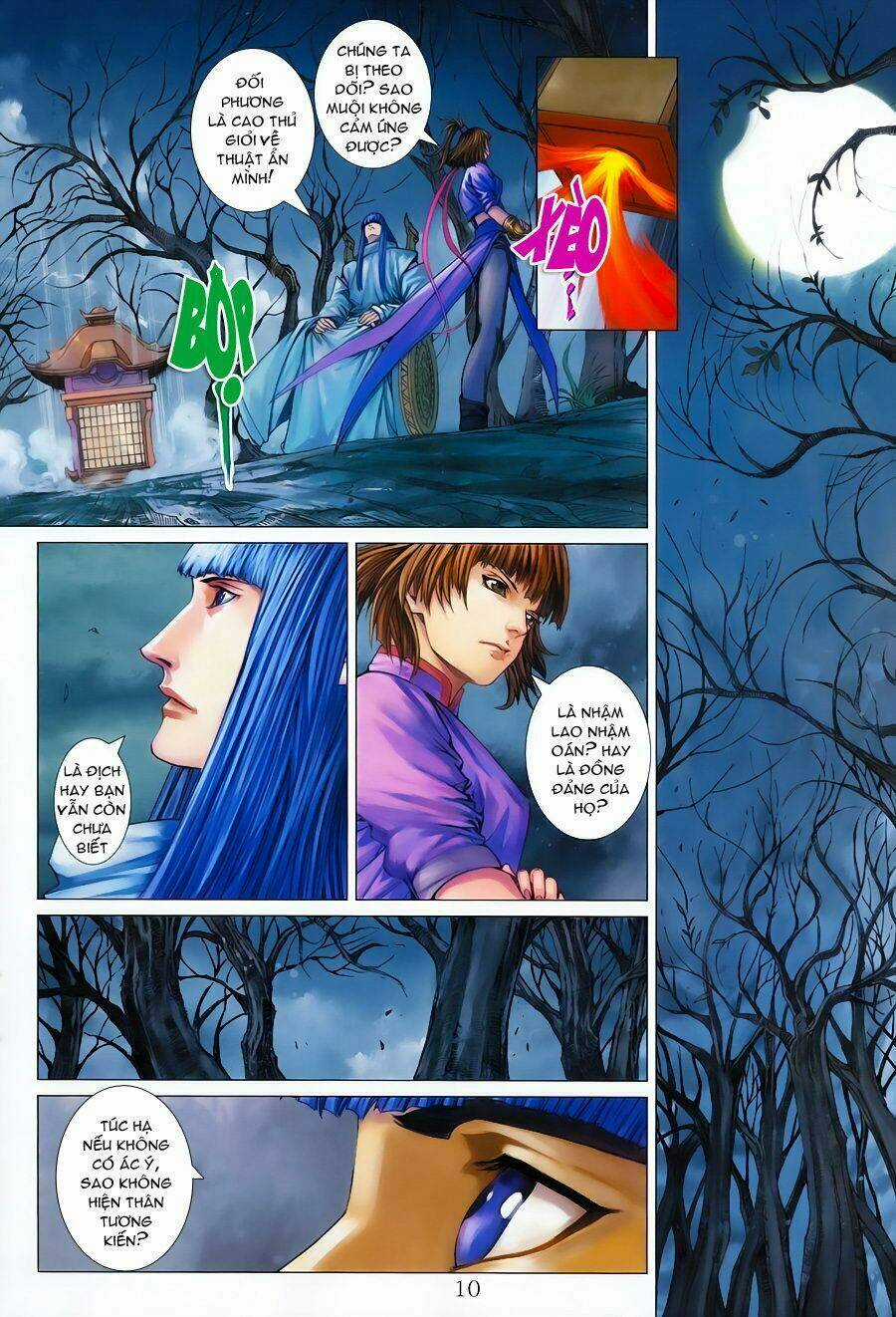 Tứ Đại Danh Bổ Chapter 349 trang 9