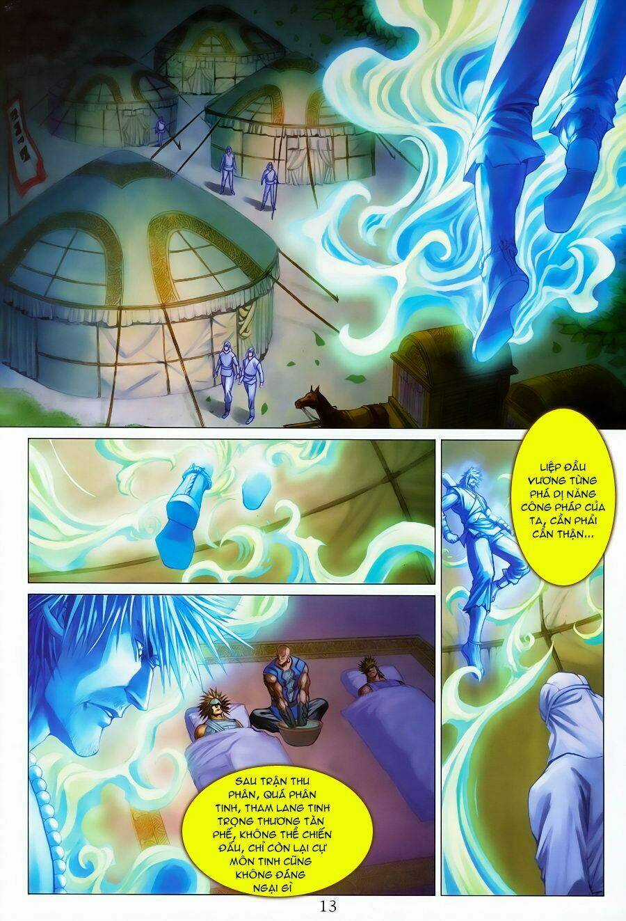 Tứ Đại Danh Bổ Chapter 350 trang 12