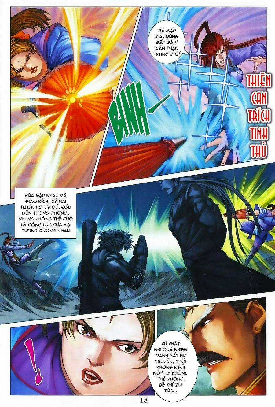 Tứ Đại Danh Bổ Chapter 350 trang 17