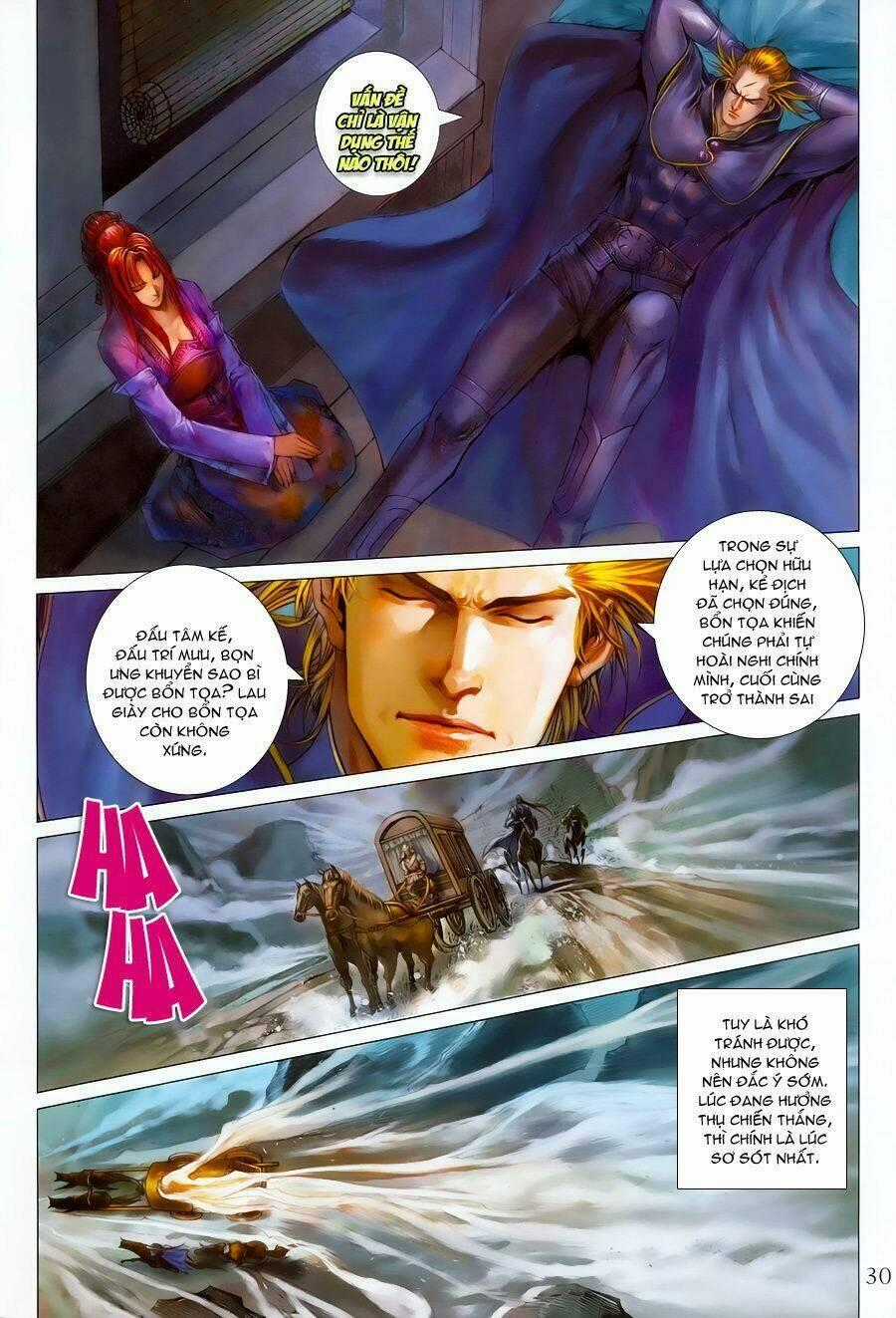 Tứ Đại Danh Bổ Chapter 350 trang 29