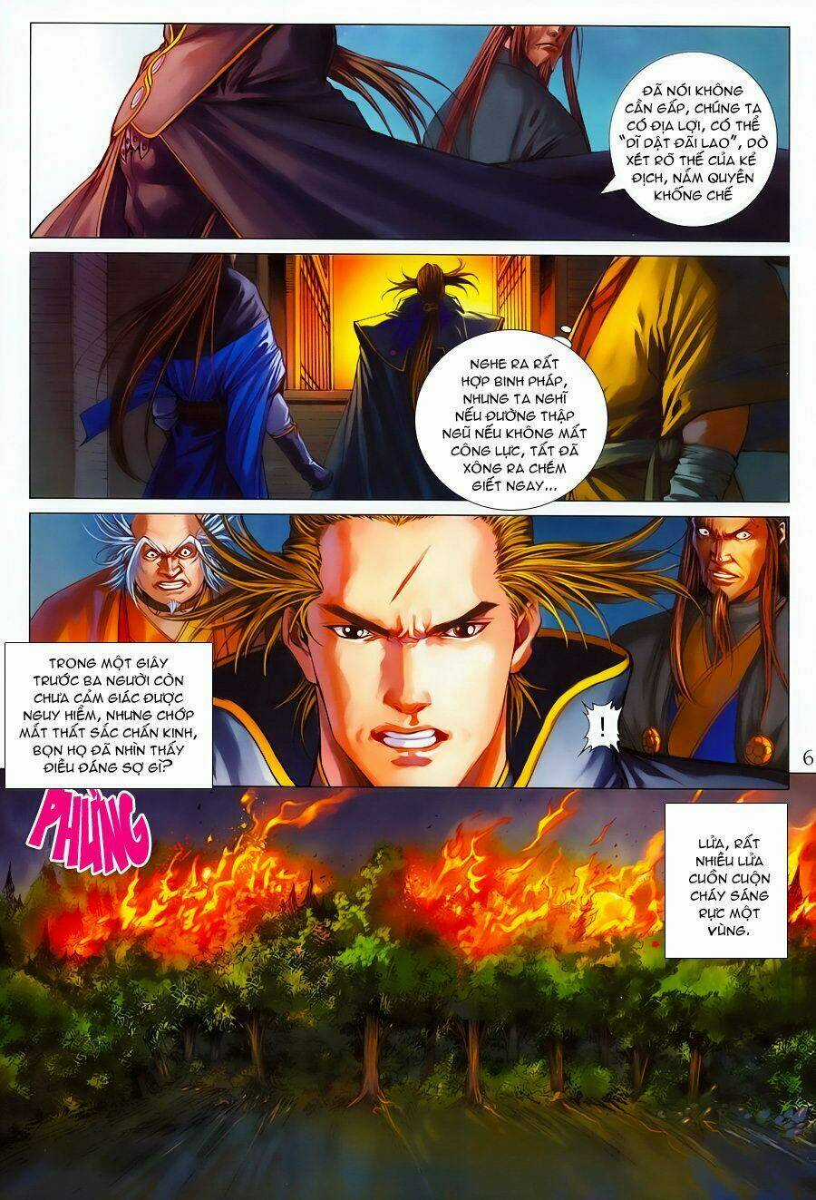 Tứ Đại Danh Bổ Chapter 350 trang 5