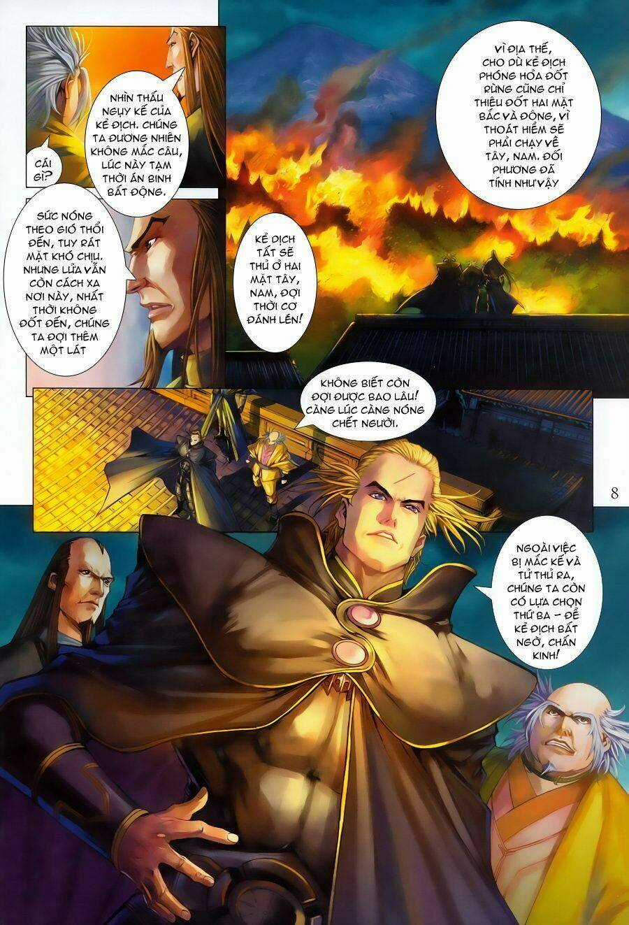 Tứ Đại Danh Bổ Chapter 350 trang 7