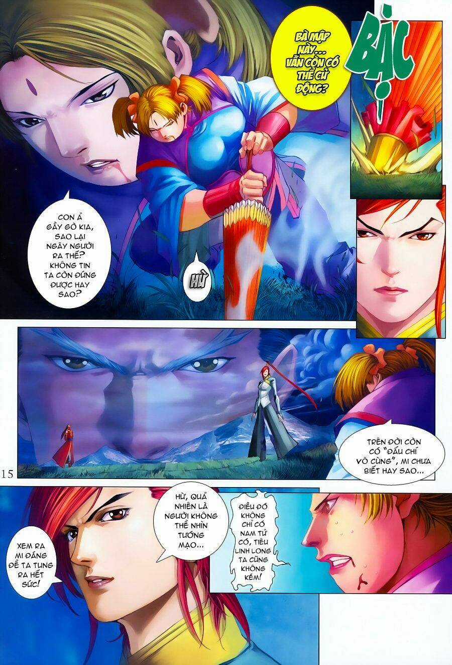 Tứ Đại Danh Bổ Chapter 351 trang 14