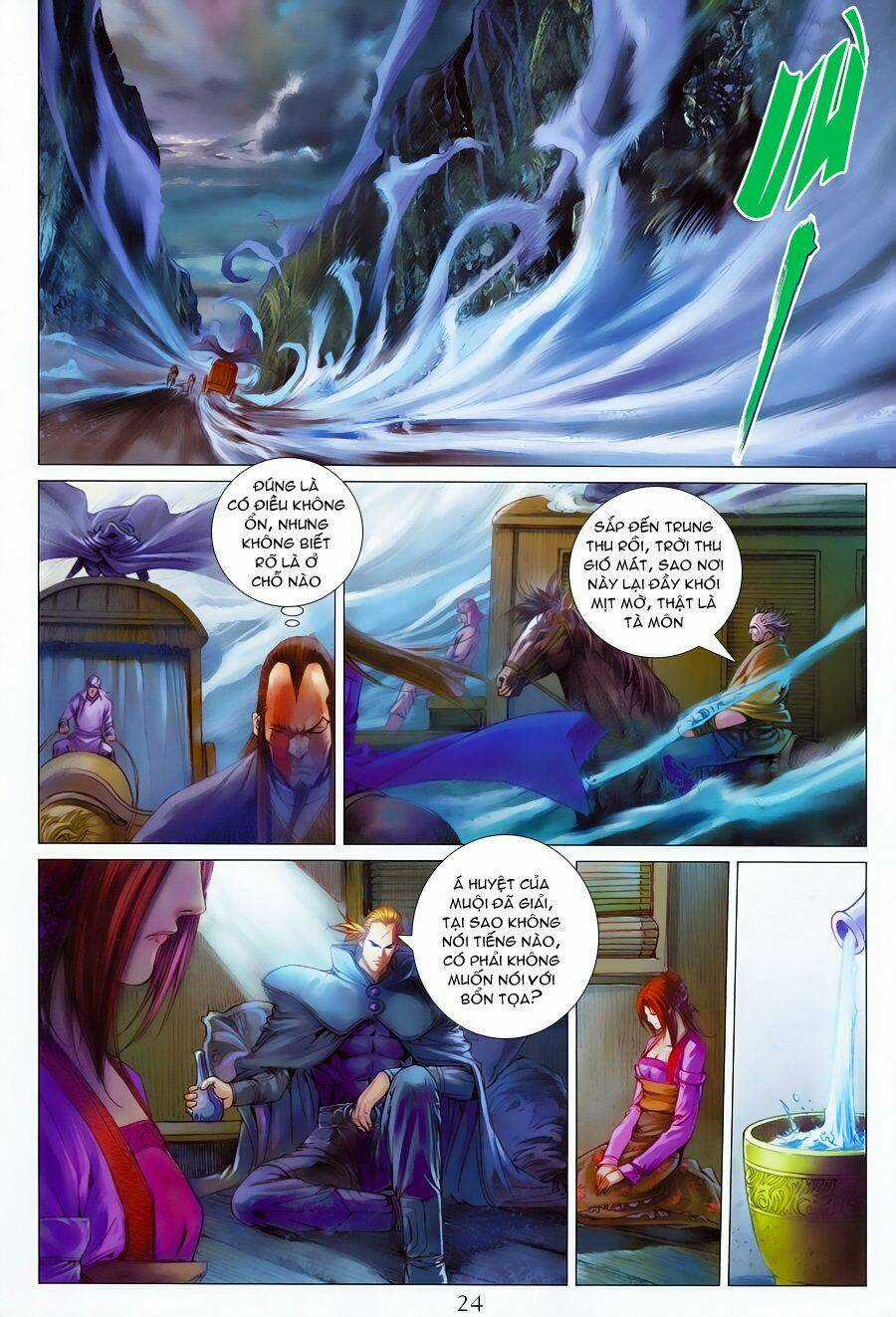 Tứ Đại Danh Bổ Chapter 351 trang 23