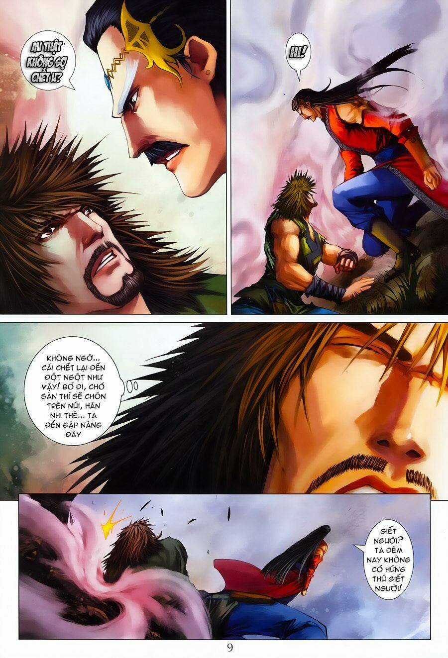 Tứ Đại Danh Bổ Chapter 351 trang 8