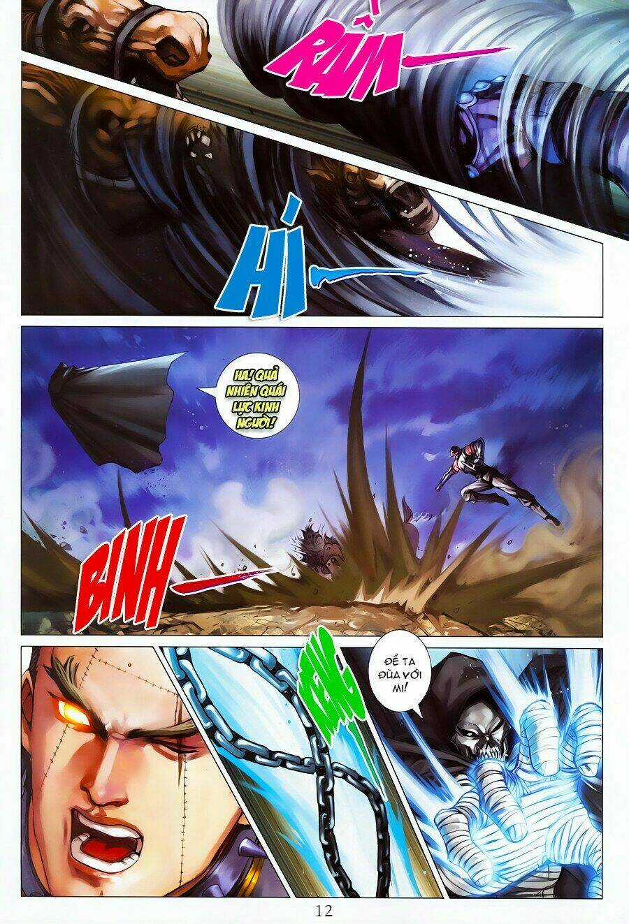 Tứ Đại Danh Bổ Chapter 352 trang 11