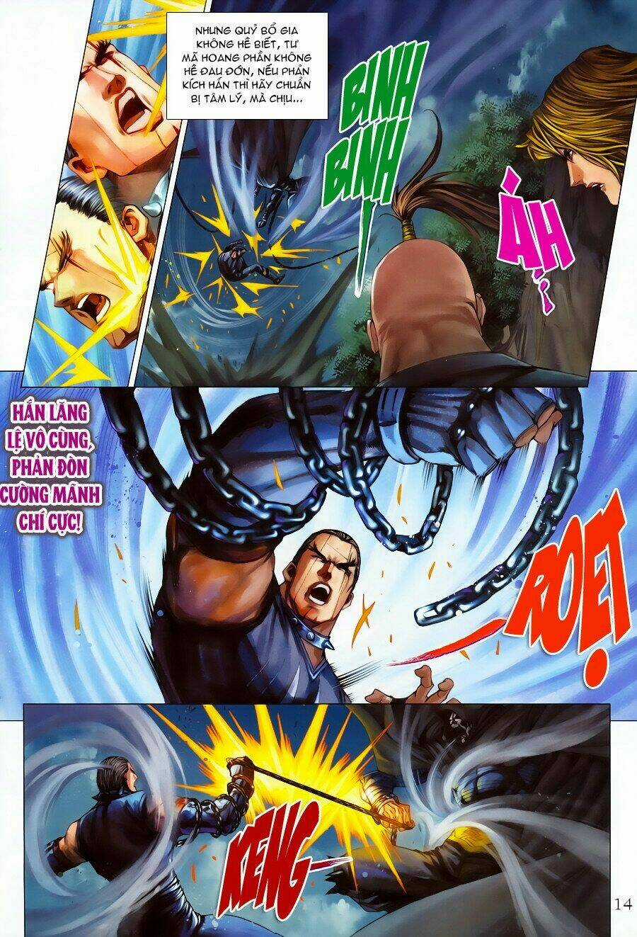 Tứ Đại Danh Bổ Chapter 352 trang 13