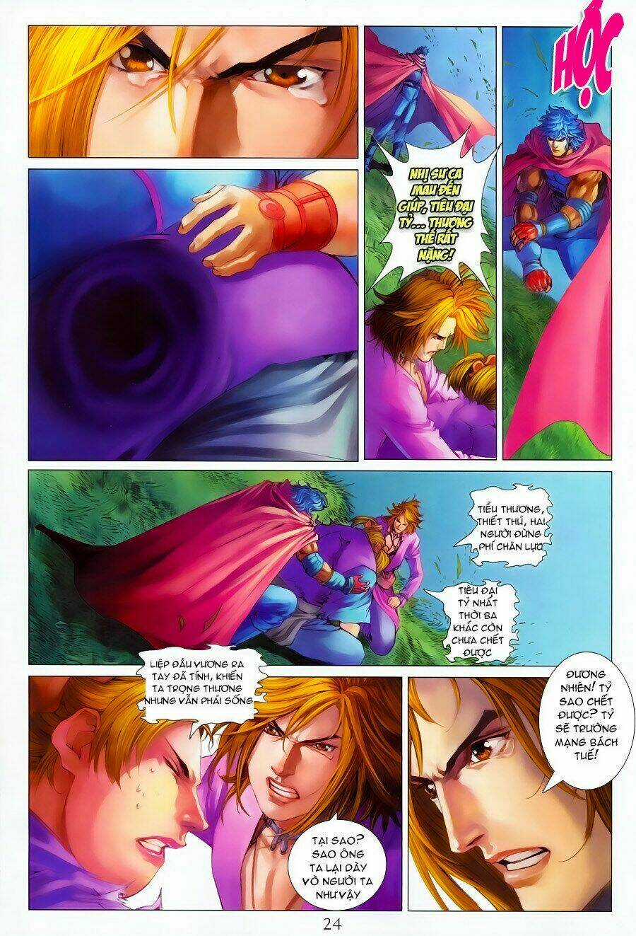 Tứ Đại Danh Bổ Chapter 352 trang 22