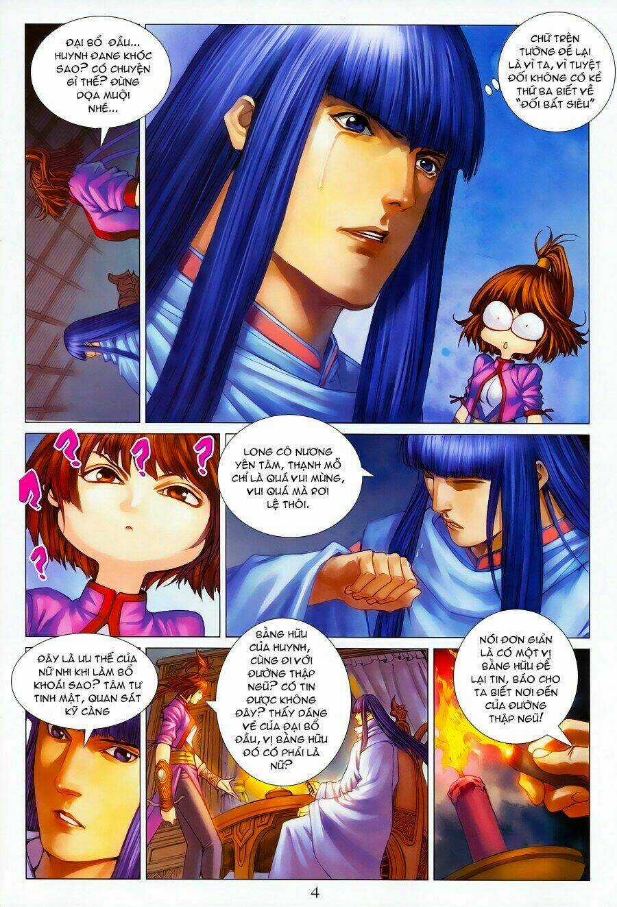 Tứ Đại Danh Bổ Chapter 352 trang 3