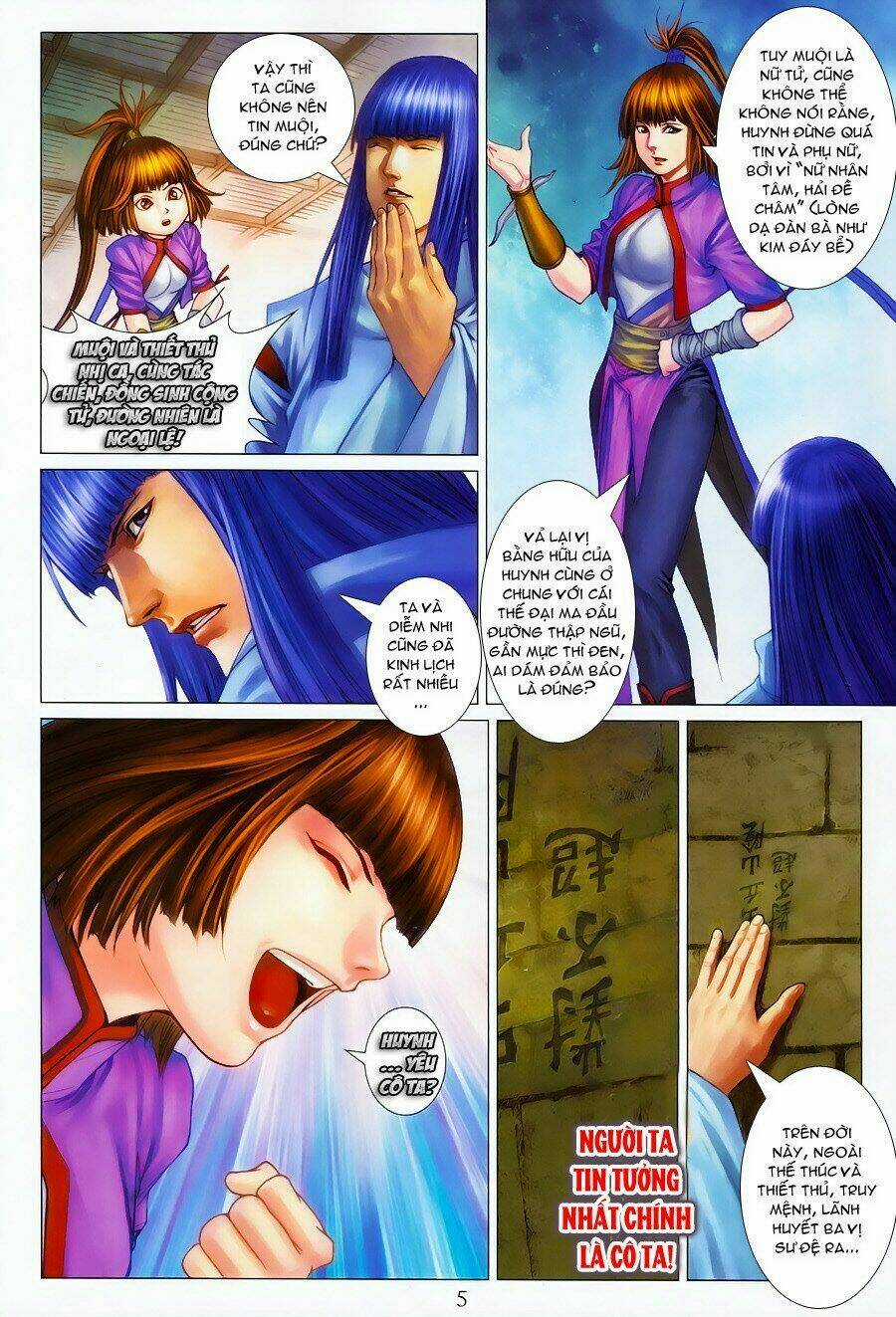 Tứ Đại Danh Bổ Chapter 352 trang 4