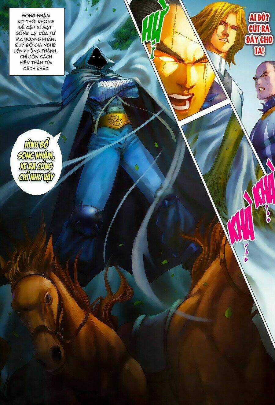 Tứ Đại Danh Bổ Chapter 352 trang 8