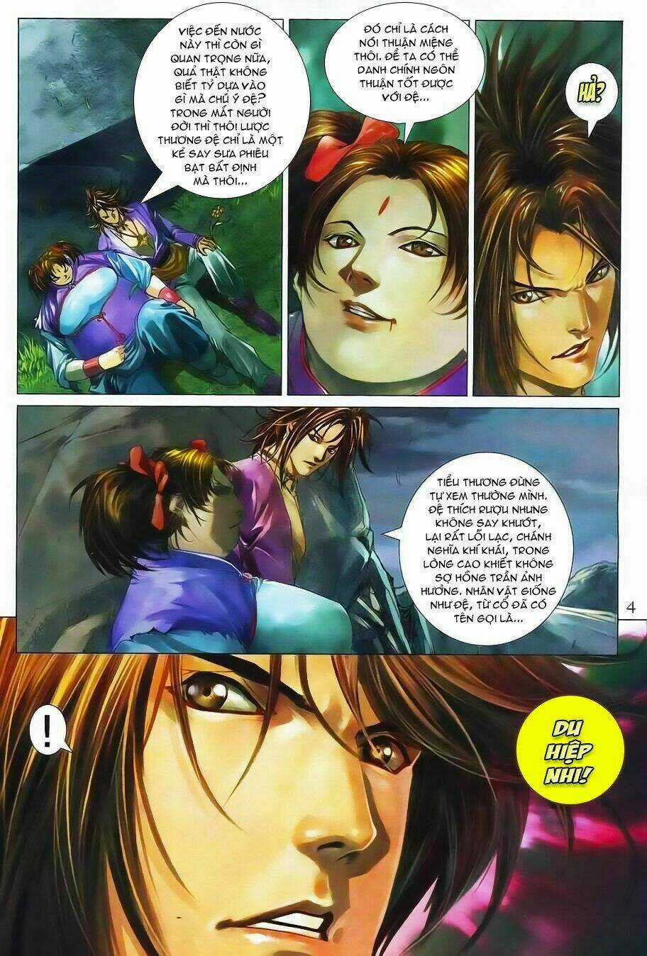 Tứ Đại Danh Bổ Chapter 353 trang 3