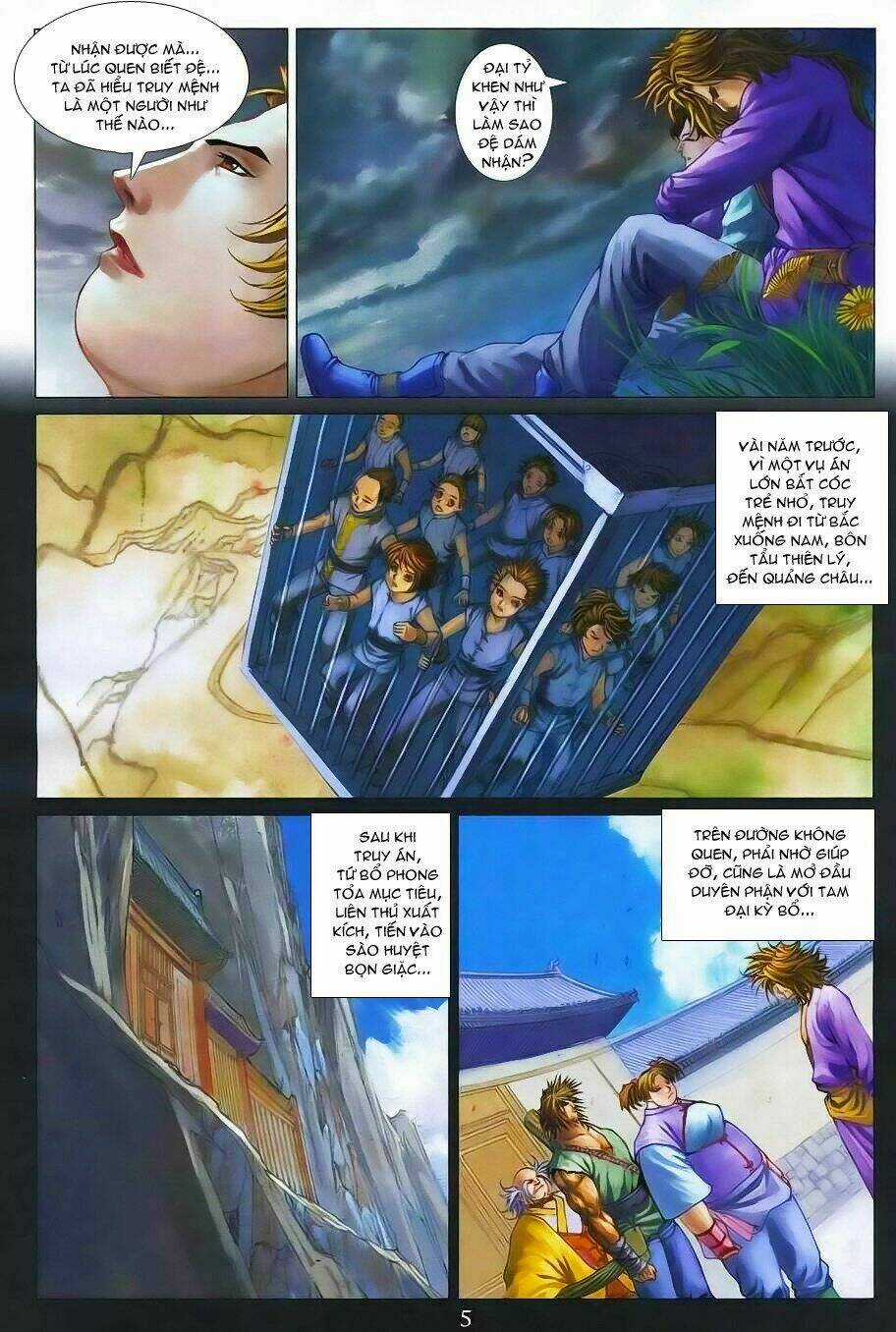 Tứ Đại Danh Bổ Chapter 353 trang 4