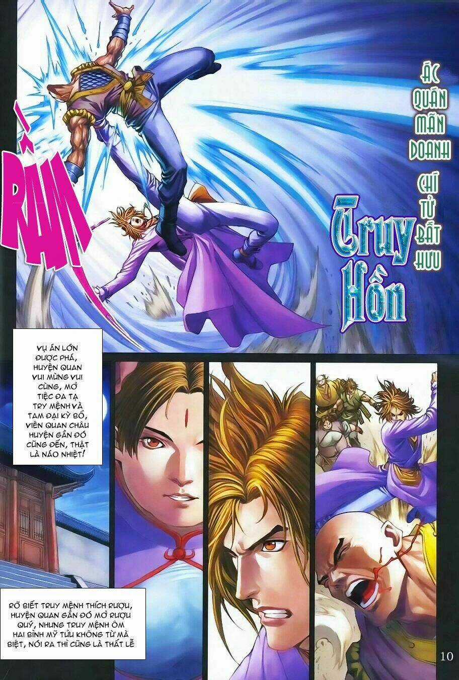 Tứ Đại Danh Bổ Chapter 353 trang 9