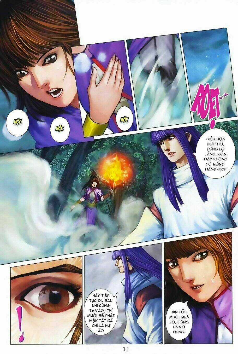 Tứ Đại Danh Bổ Chapter 354 trang 10