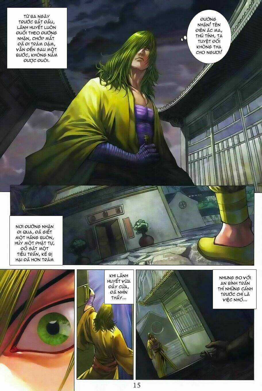 Tứ Đại Danh Bổ Chapter 354 trang 13