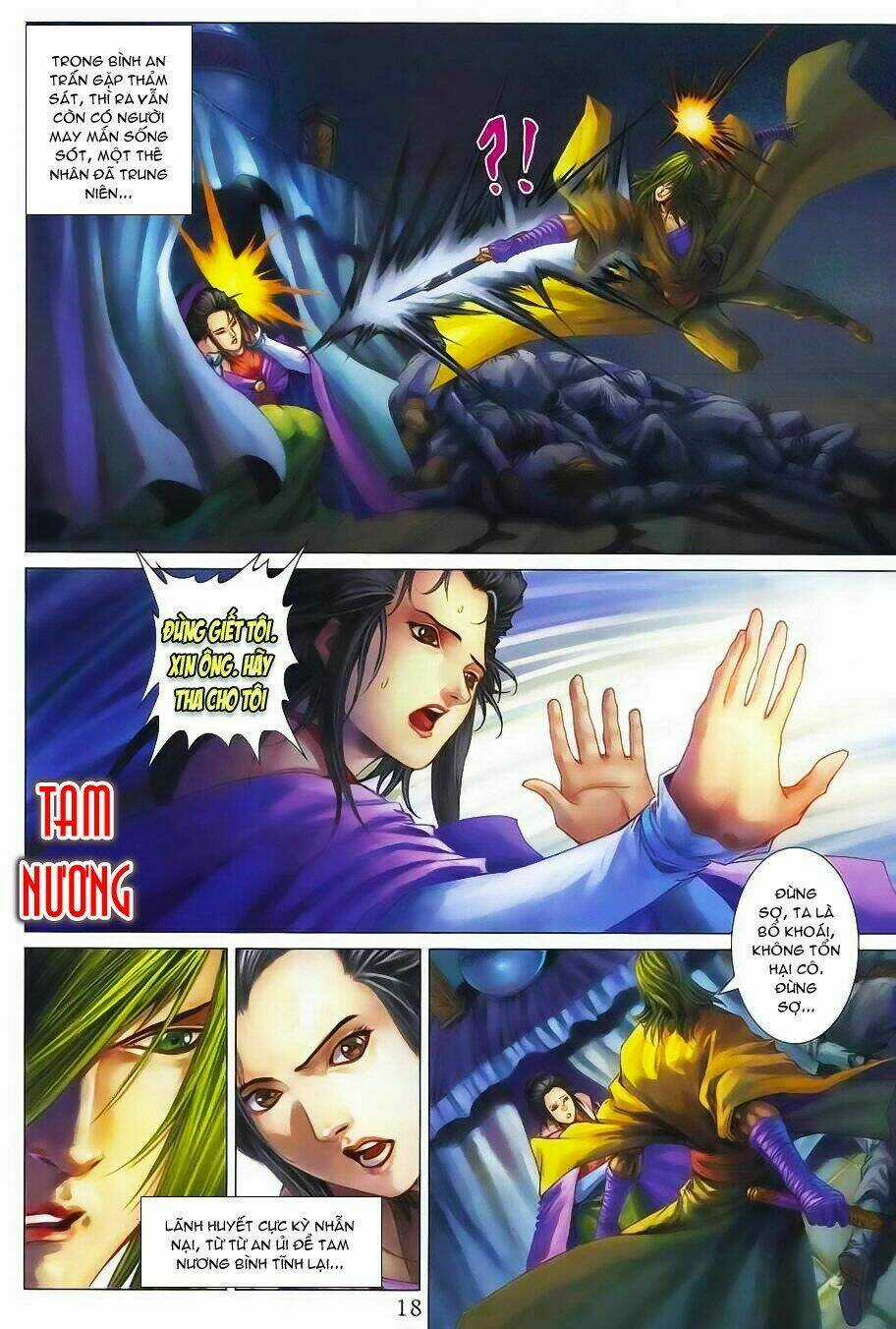 Tứ Đại Danh Bổ Chapter 354 trang 16