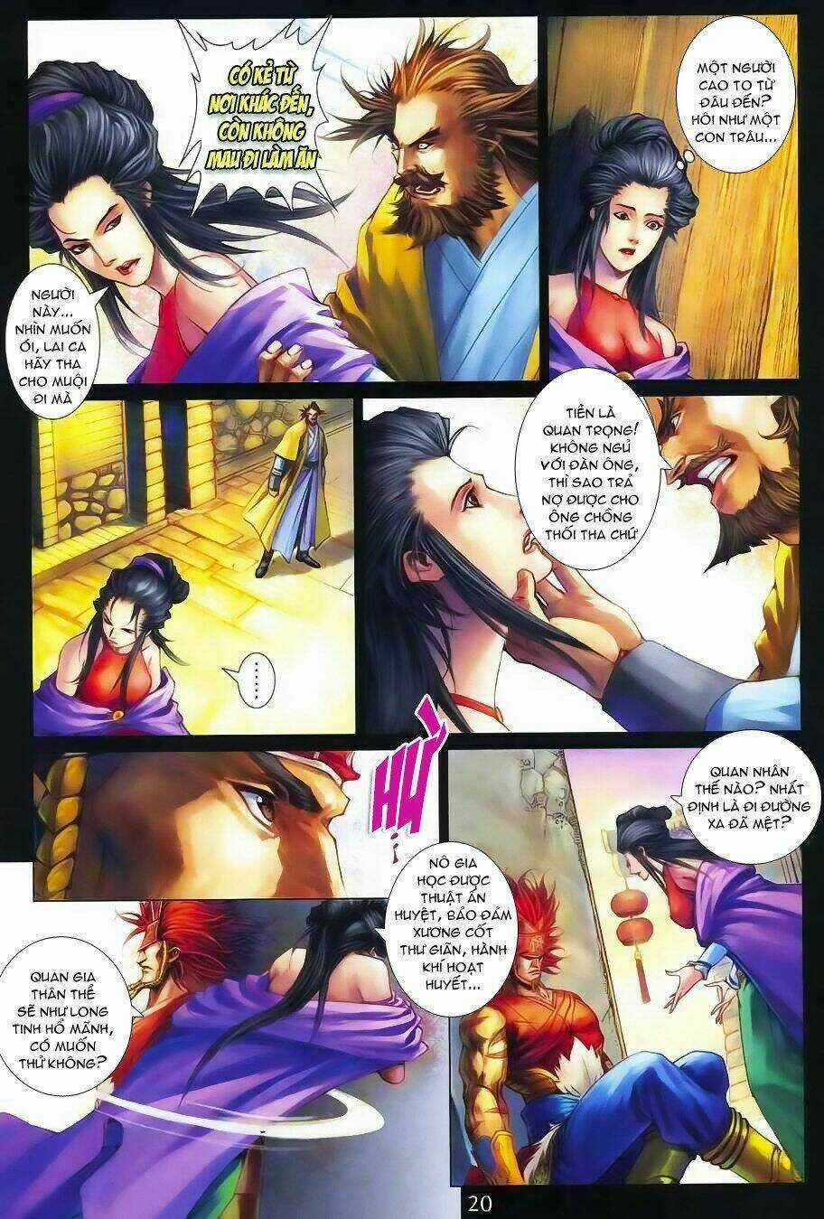 Tứ Đại Danh Bổ Chapter 354 trang 18