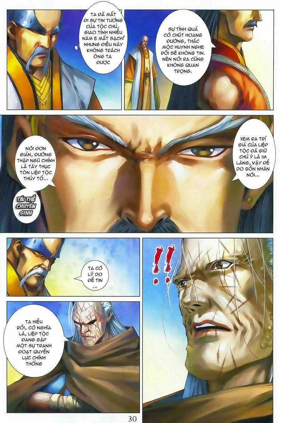 Tứ Đại Danh Bổ Chapter 356 trang 28