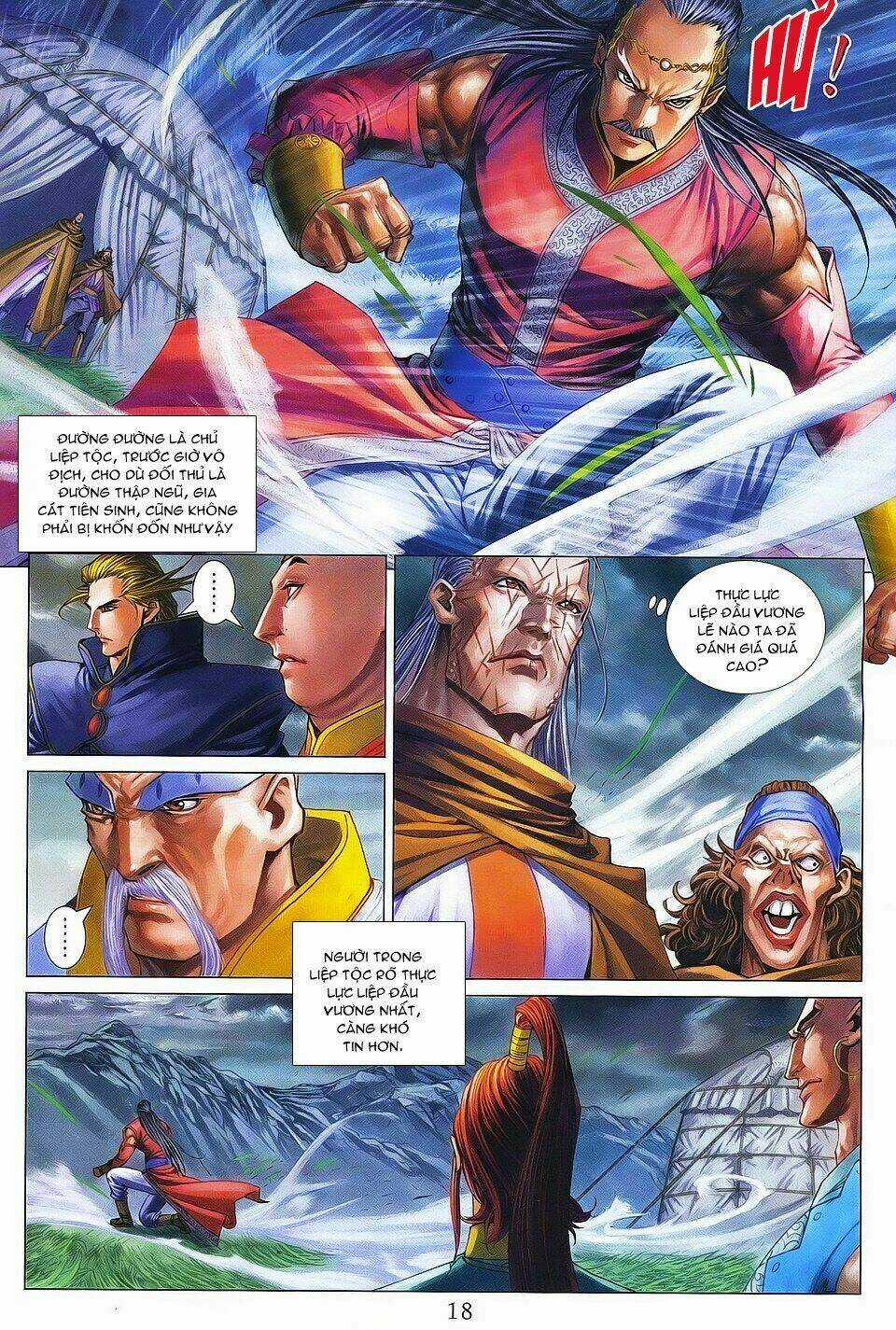 Tứ Đại Danh Bổ Chapter 358 trang 16