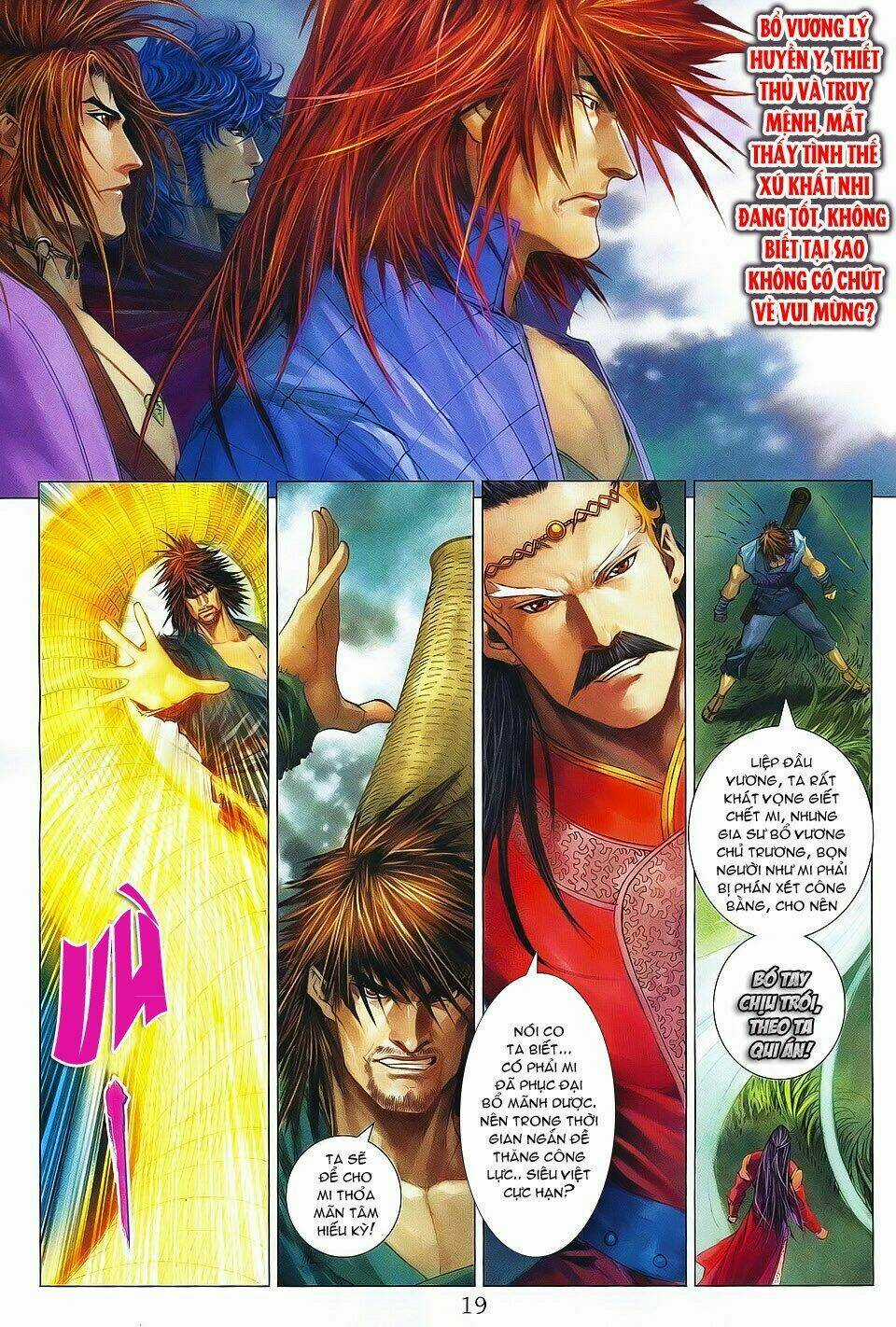 Tứ Đại Danh Bổ Chapter 358 trang 17