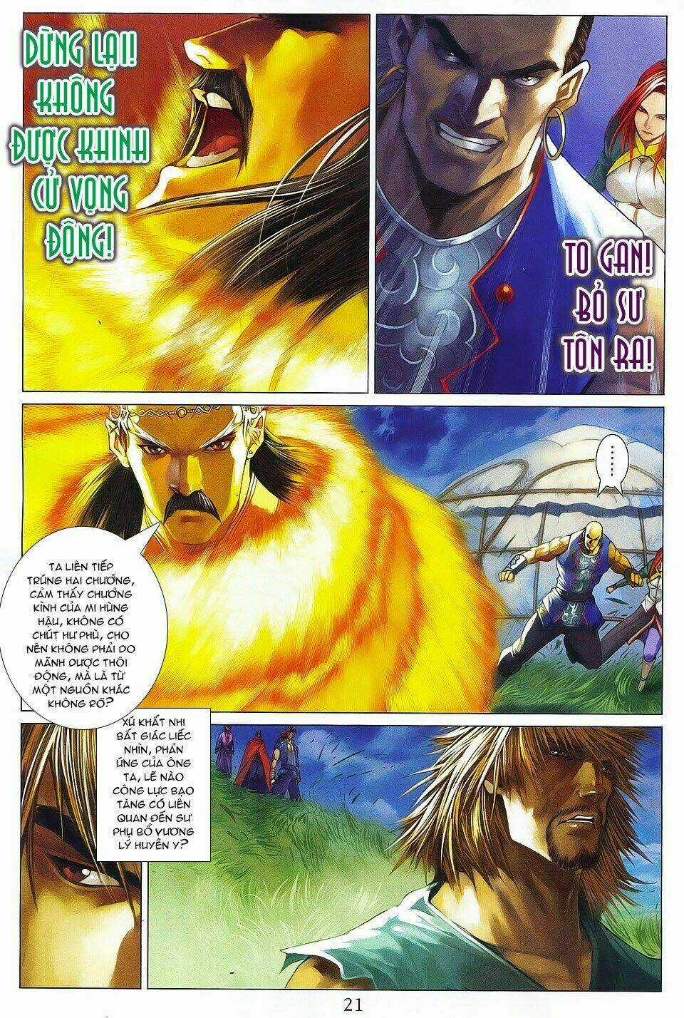 Tứ Đại Danh Bổ Chapter 358 trang 19