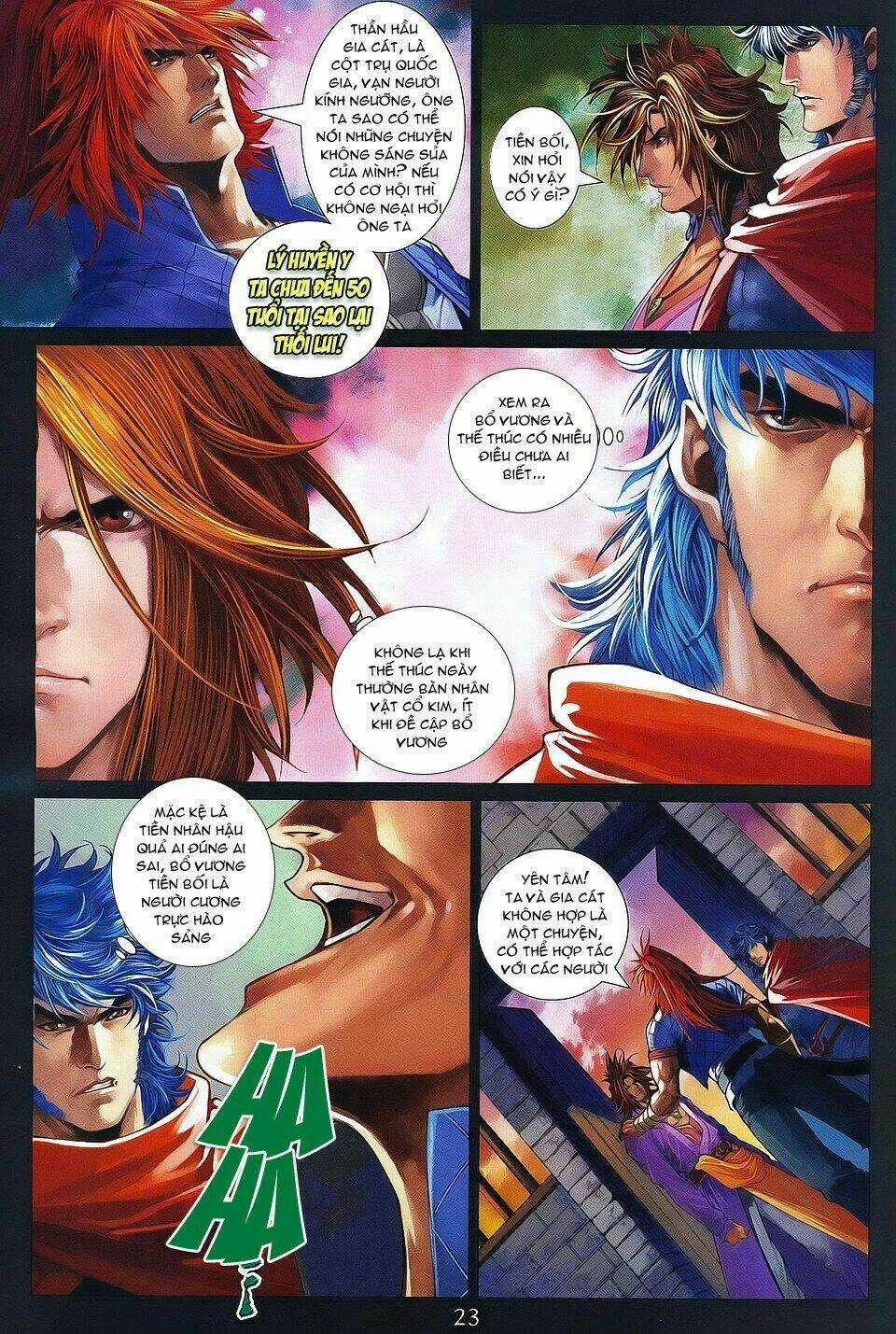 Tứ Đại Danh Bổ Chapter 358 trang 21