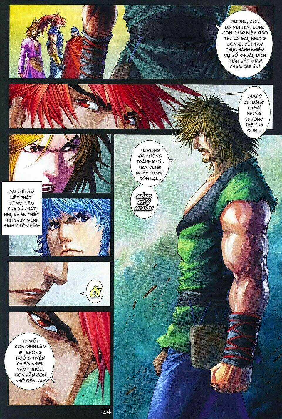 Tứ Đại Danh Bổ Chapter 358 trang 22