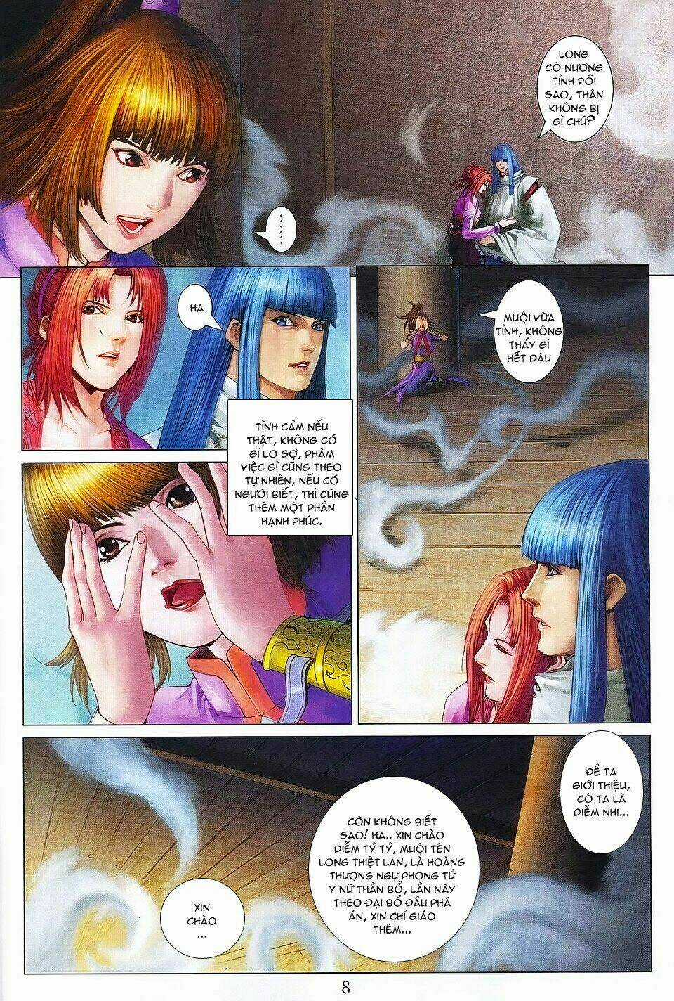 Tứ Đại Danh Bổ Chapter 358 trang 7