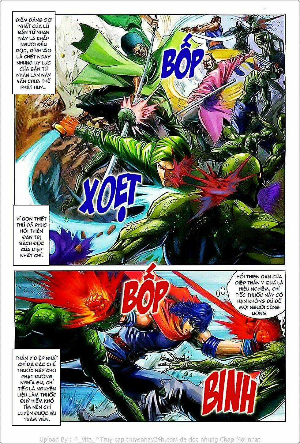 Tứ Đại Danh Bổ Chapter 76 trang 11