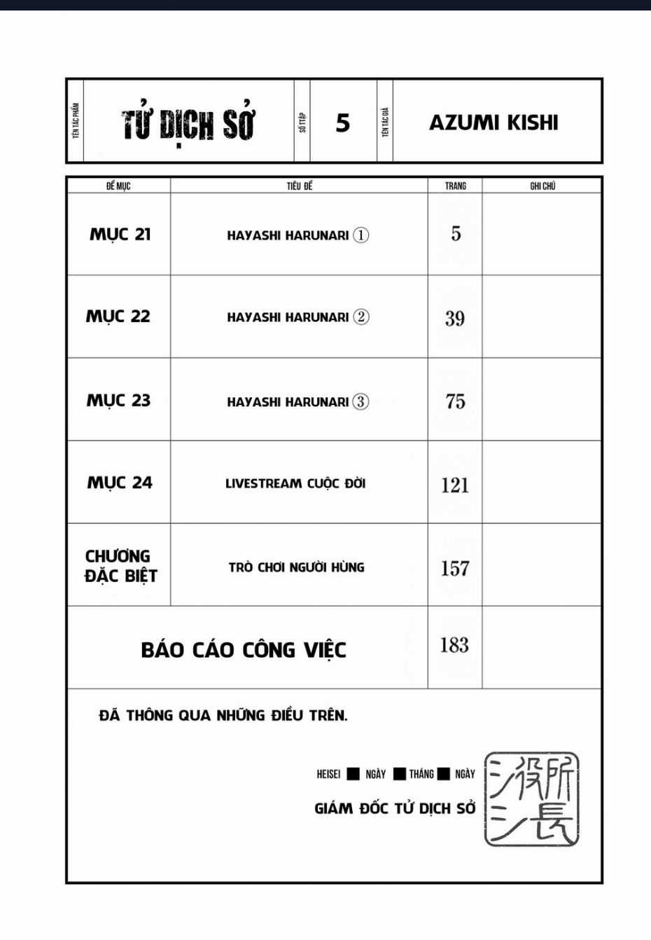 Tử Dịch Sở Chapter 21 trang 6