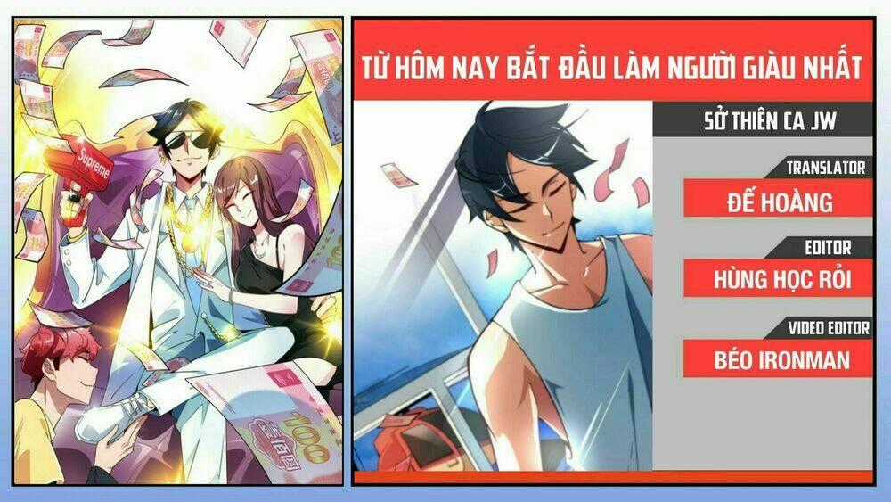 Từ Hôm Nay Bắt Đầu Làm Người Giàu Nhất Chapter 5 trang 0