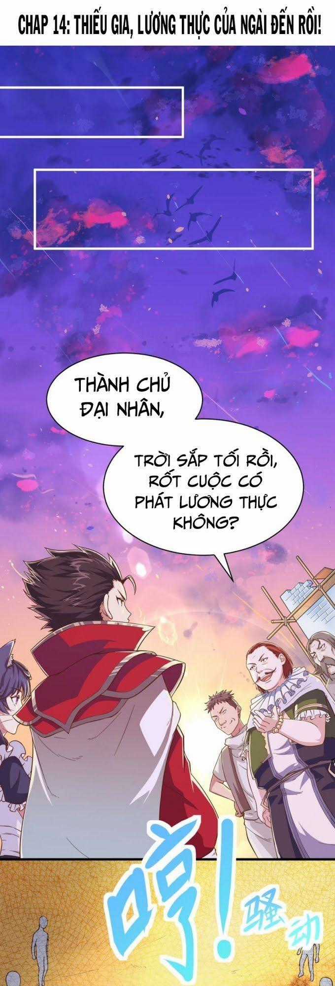 Từ Hôm Nay Bắt Đầu Làm Thành Chủ Chương 14 trang 1