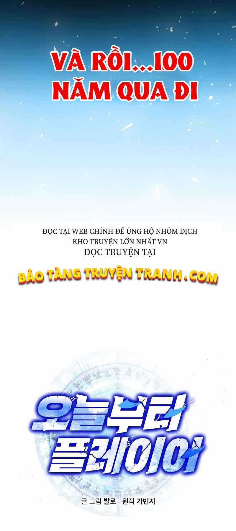 Từ Hôm Nay, Tôi Là Một Người Chơi Chapter 1 trang 26