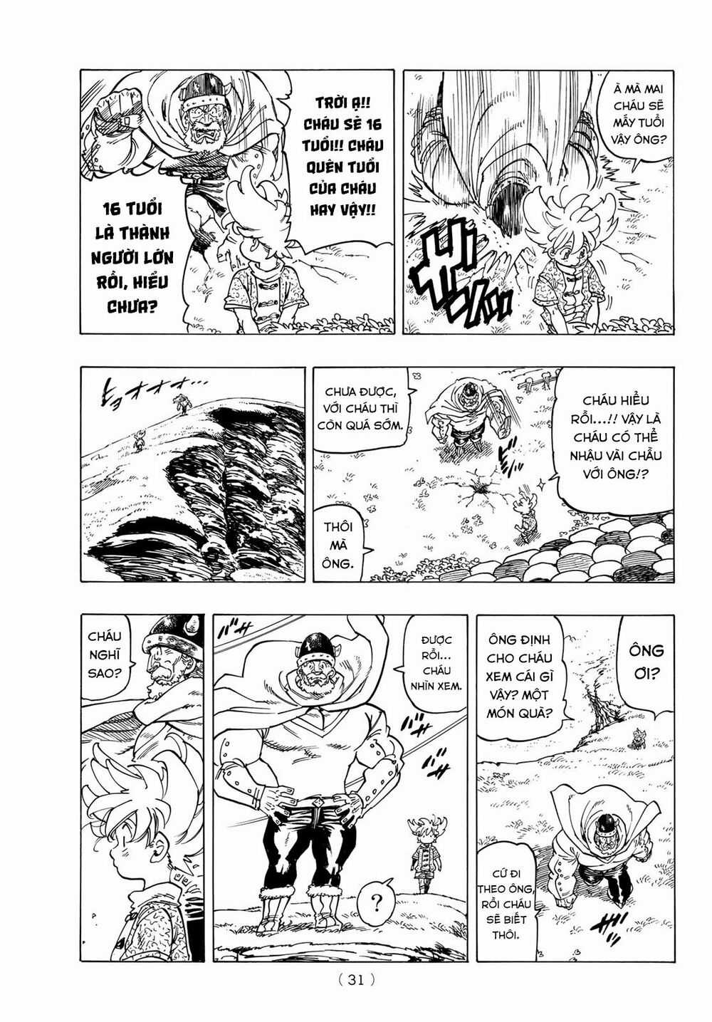 Tứ Kỵ Sĩ Khải Huyền Chapter 1: Hành trình bắt đầu trang 18