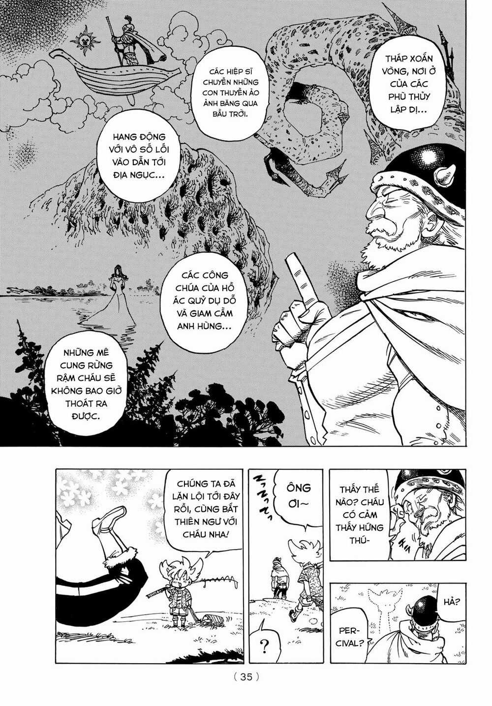 Tứ Kỵ Sĩ Khải Huyền Chapter 1: Hành trình bắt đầu trang 21