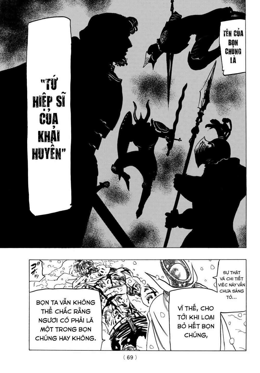 Tứ Kỵ Sĩ Khải Huyền Chapter 1: Hành trình bắt đầu trang 53