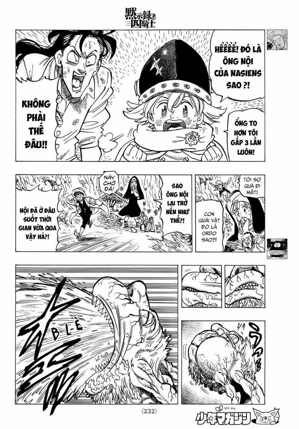 Tứ Kỵ Sĩ Khải Huyền Chapter 10: những con tim bị chà đạp trang 10