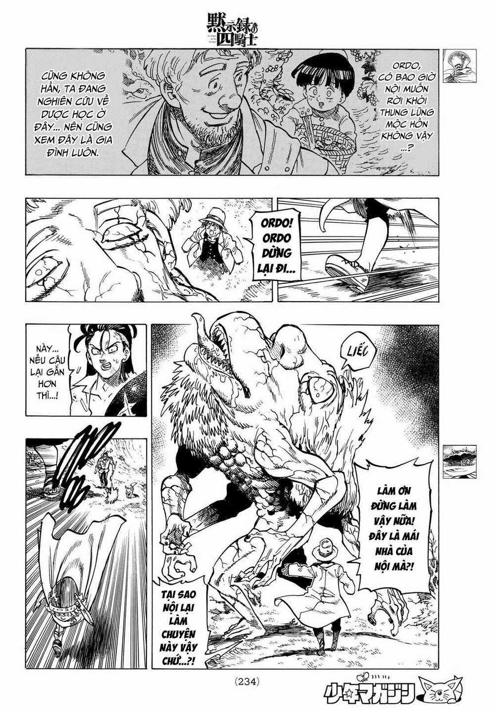 Tứ Kỵ Sĩ Khải Huyền Chapter 10: những con tim bị chà đạp trang 12