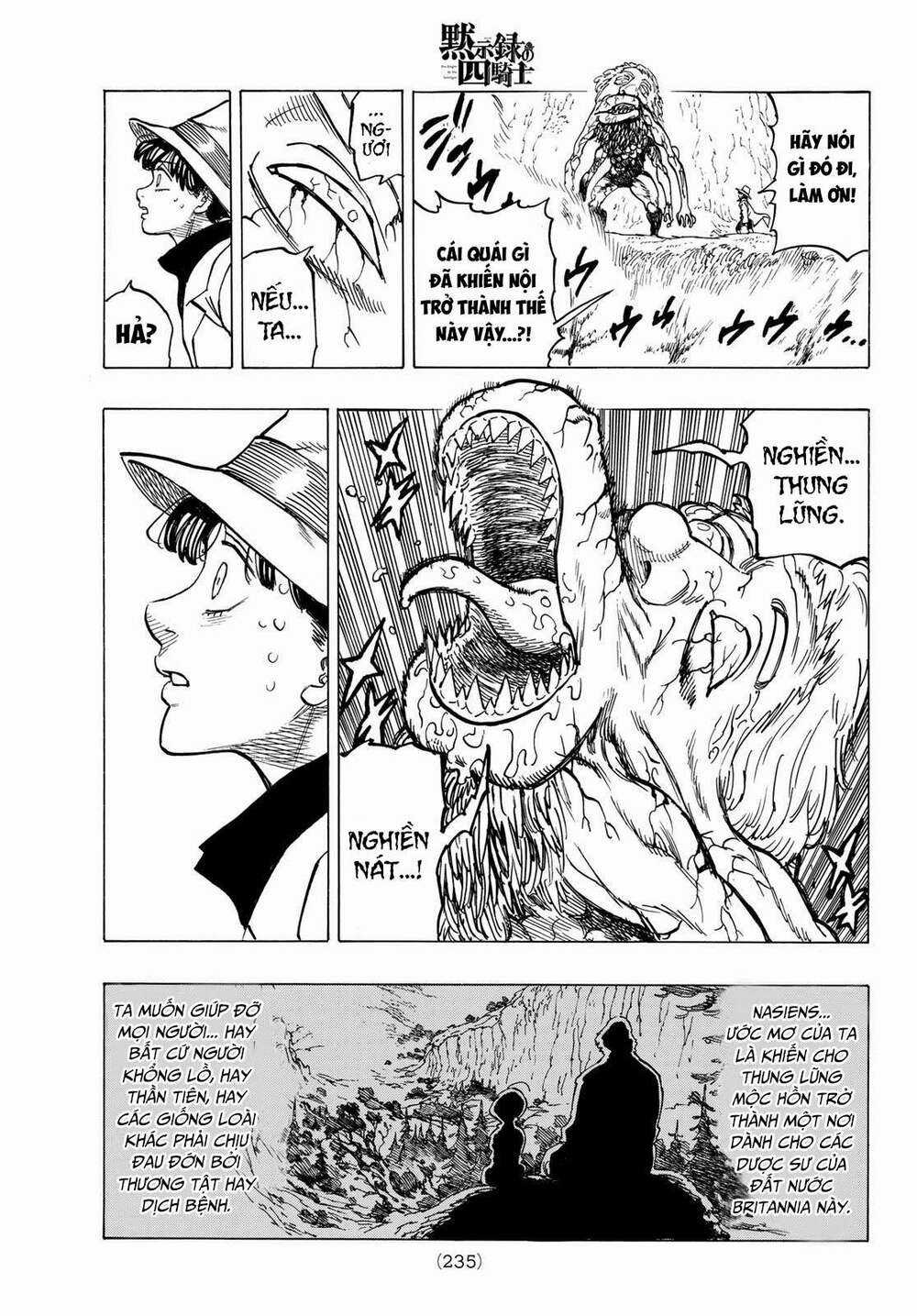 Tứ Kỵ Sĩ Khải Huyền Chapter 10: những con tim bị chà đạp trang 13